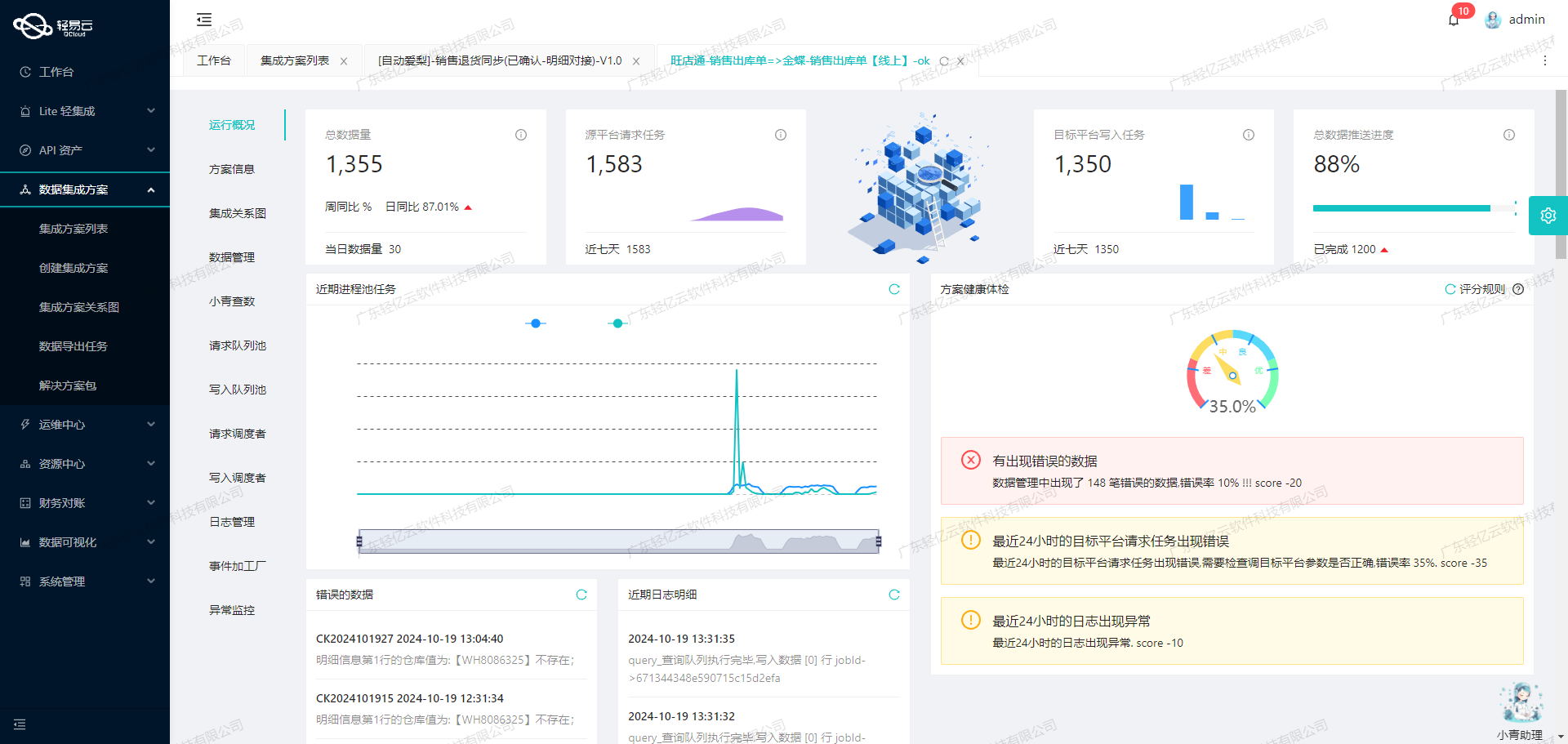 企业微信与ERP系统接口开发配置