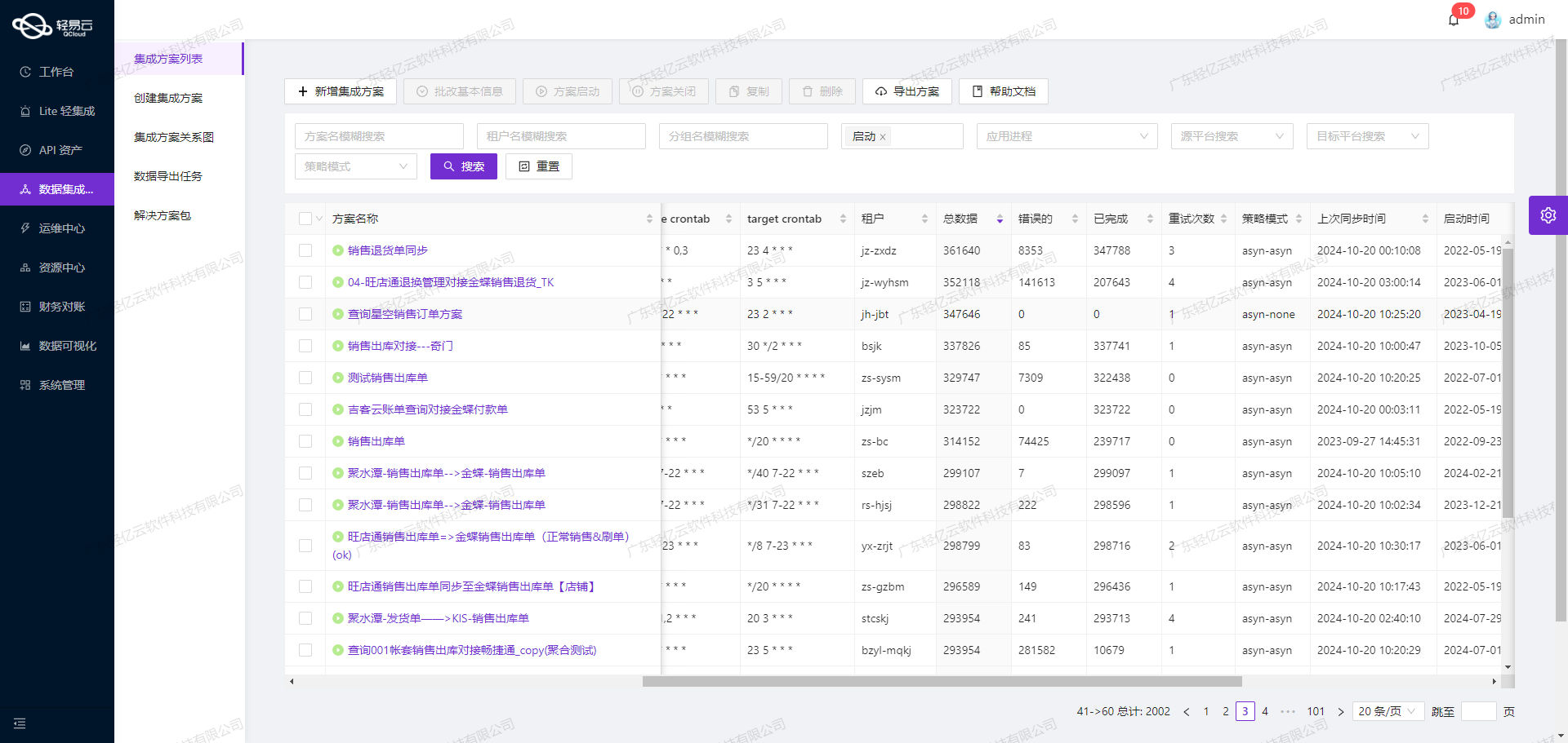 打通金蝶云星空数据接口